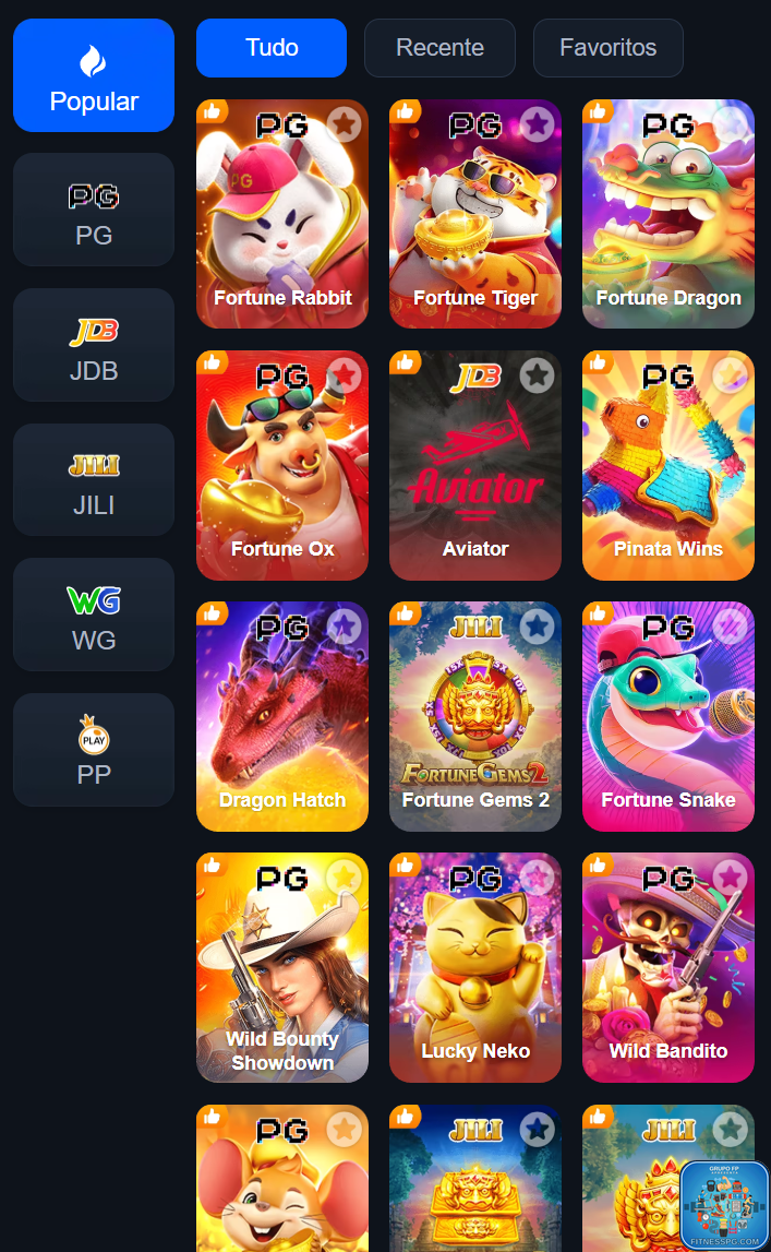 fitnesspg.com mergulhe em dinâmico jogo